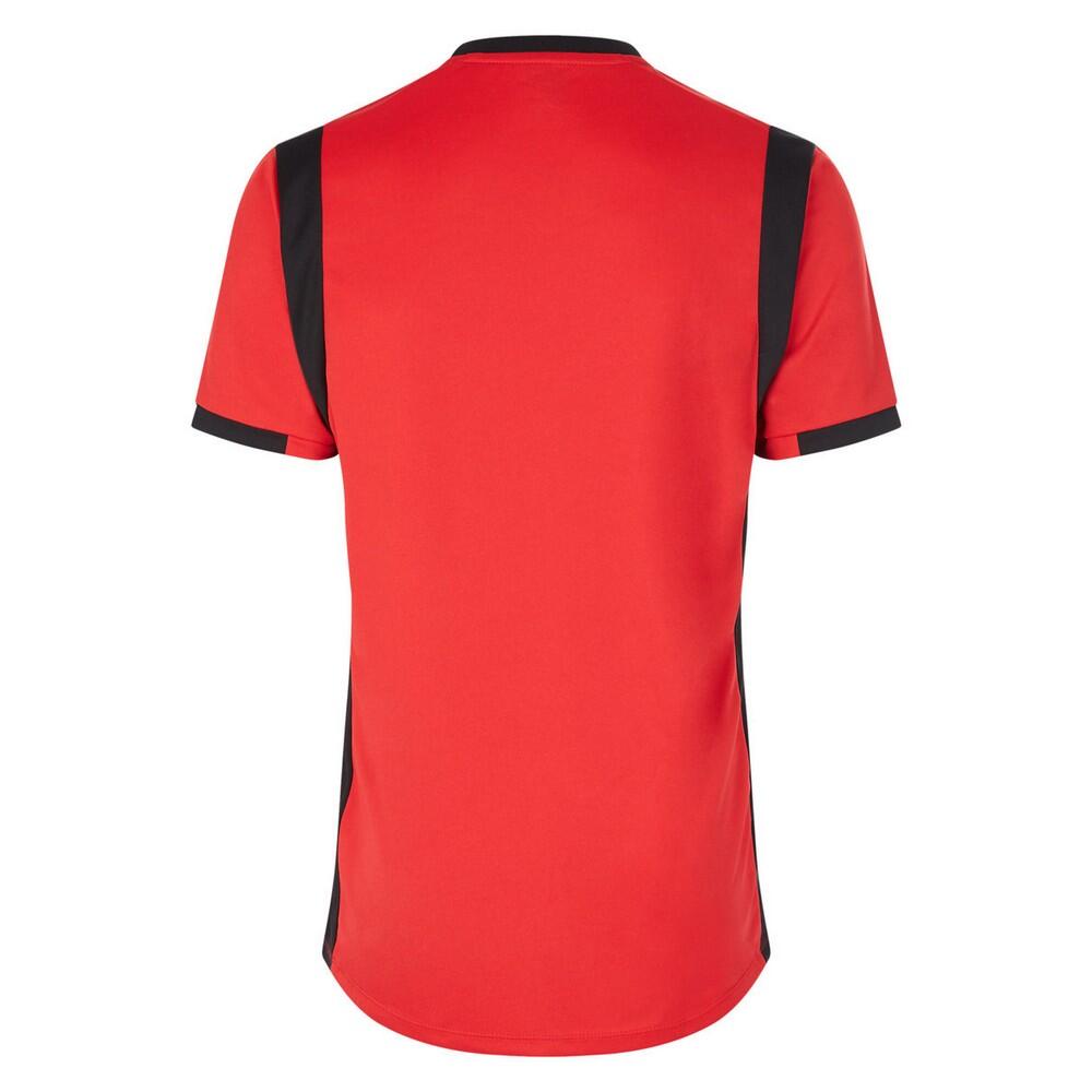 Childrens/Kids Spartan ShortSleeved Jersey (Vermillion/Black) 2/3