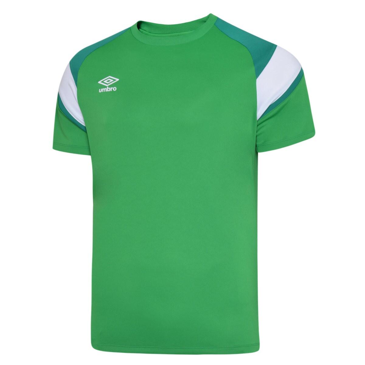 UMBRO Childrens/Kids Training Jersey (Emerald/Lush Meadows/Brilliant White)