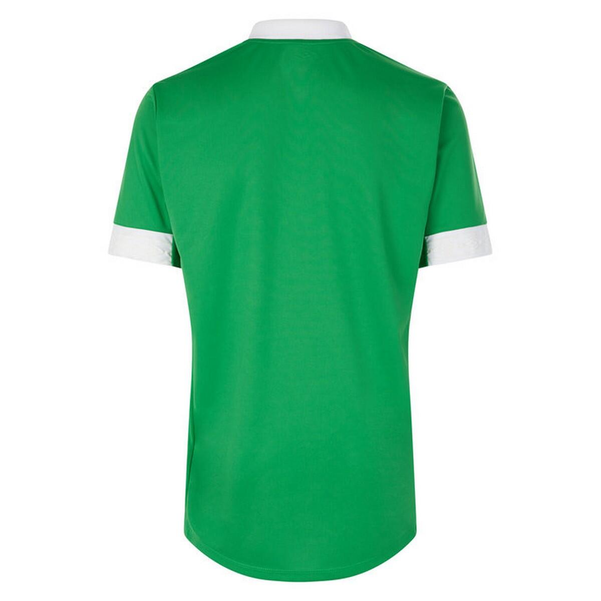 Maglia Maniche Corte Bambini Umbro Tempest Smeraldo Bianco 2/3