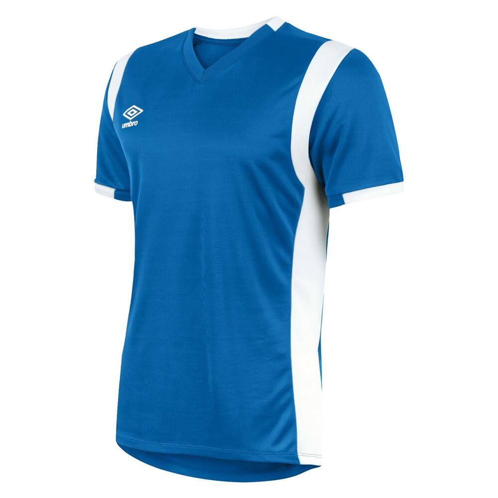 Childrens/Kids Spartan ShortSleeved Jersey (Royal Blue/White) 1/3