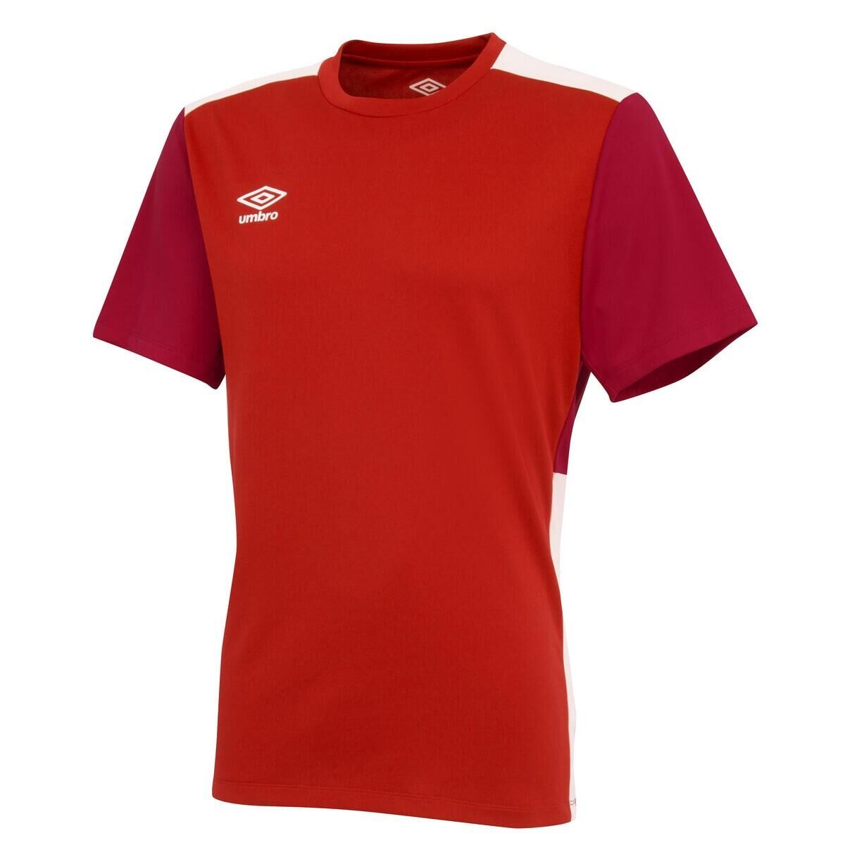 UMBRO Childrens/Kids Training Jersey (Vermillion/Jester Red/White)