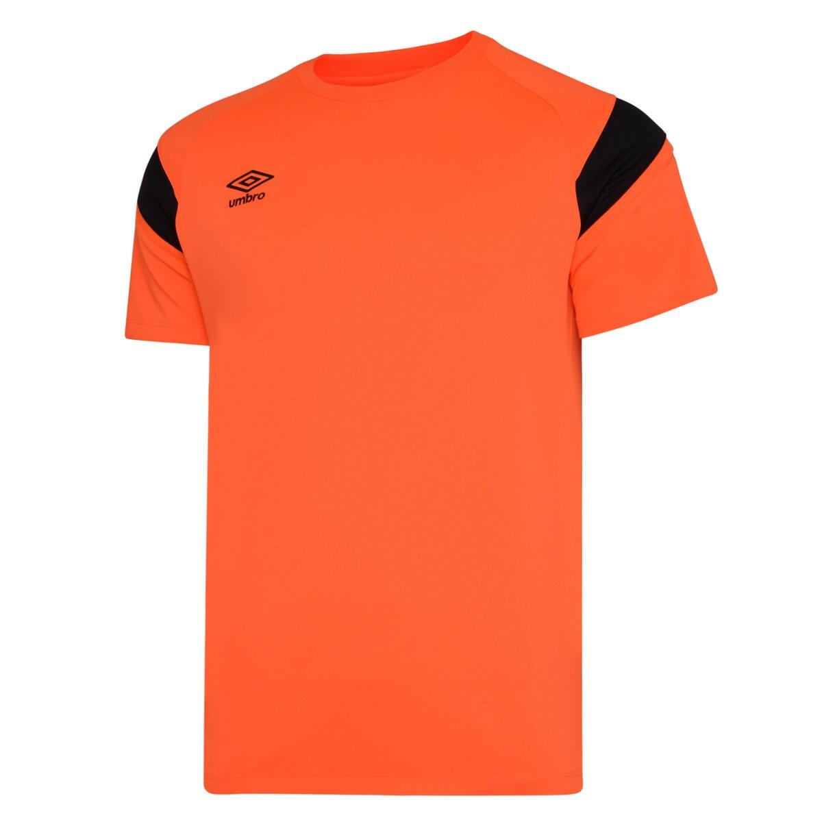 Childrens/Kids Training Jersey (Shocking Orange/Black) 1/3