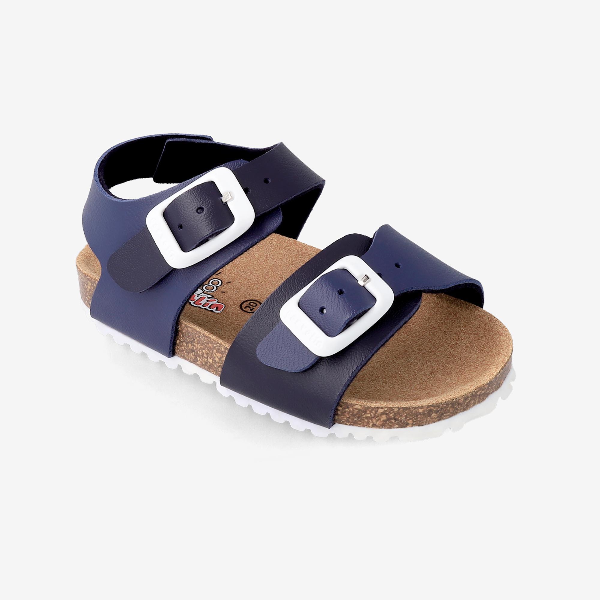 Sandalias Abiertas con Hebilla para Niño Garvalin 192480A Azules 4/5