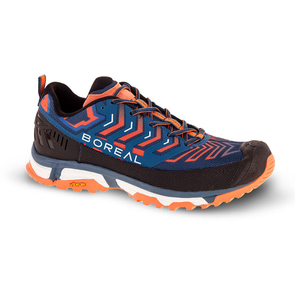 Boreal - Chaussures De Trail Running Homme Bleu Alligator/orang Boreal - Chaussures De Sport - Bleu|orange - Decathlon