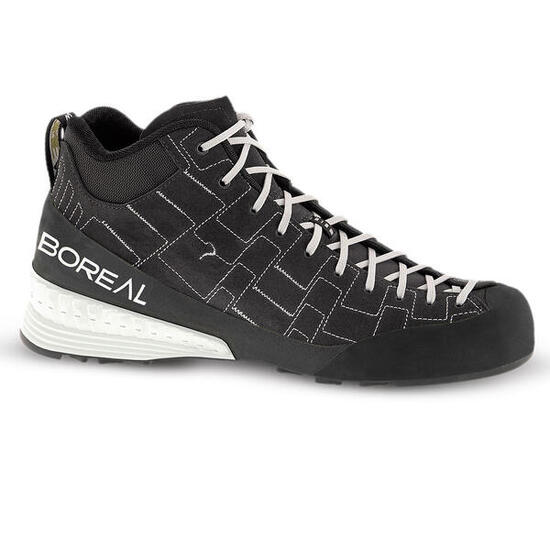 Zapatillas de walking de hombre FLYERS MID GRAPHITE BOREAL