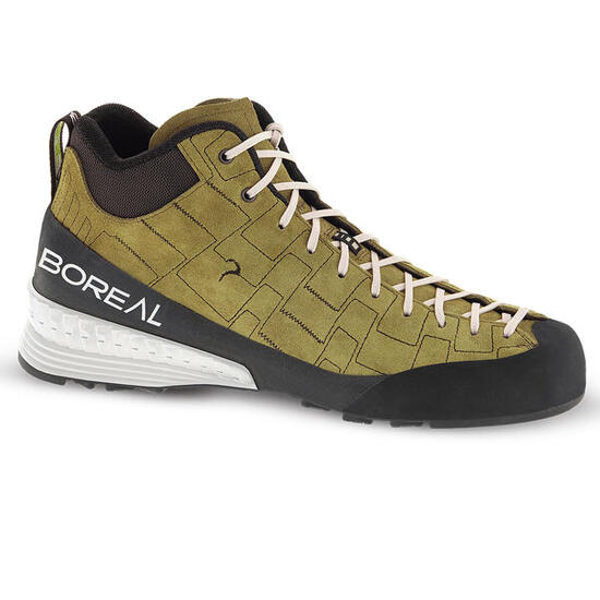 Zapatillas de walking de hombre FLYERS MID GRAPHITE BOREAL