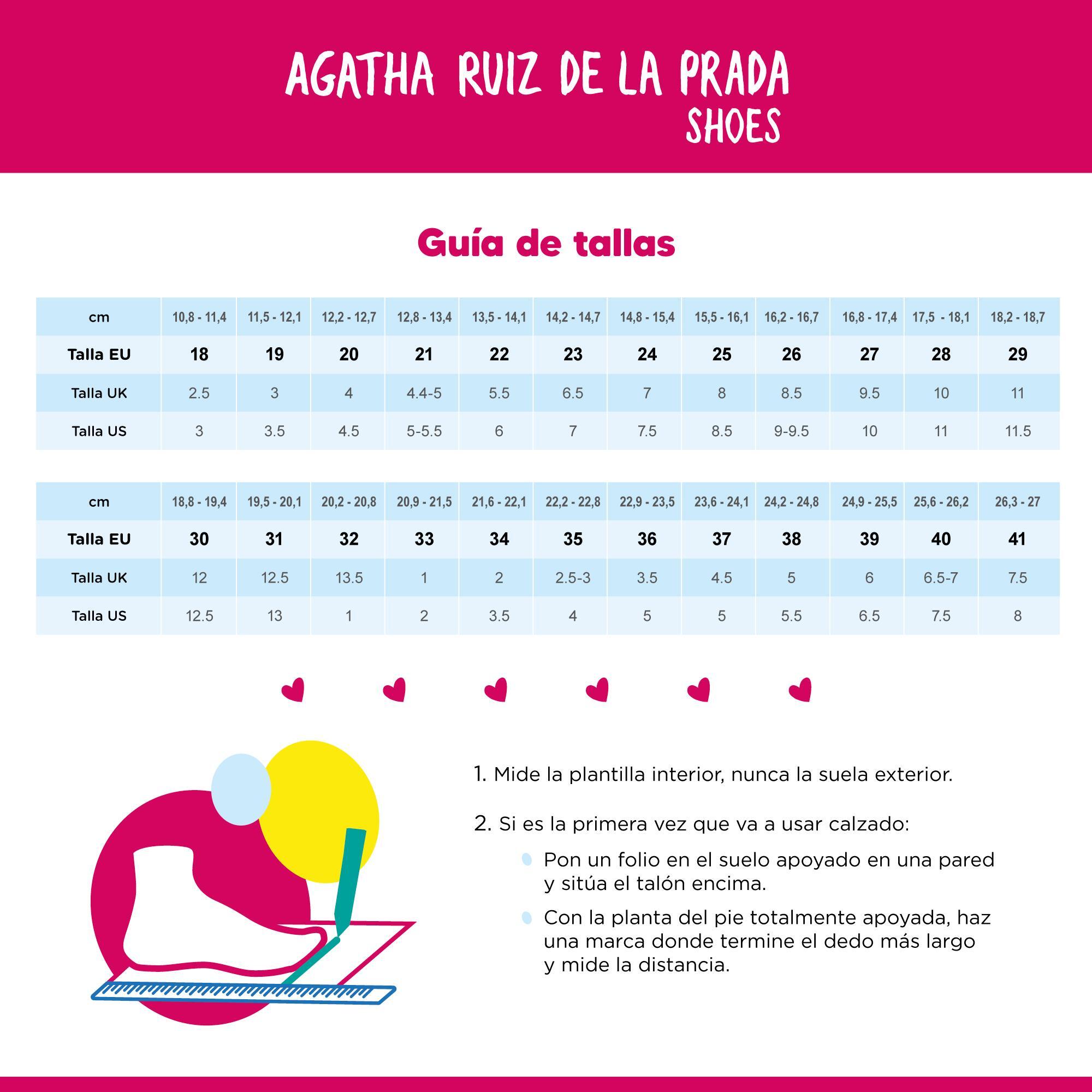 Zapatillas Abotinadas Ni a Agatha Ruiz De La Prada 231920A Rosas