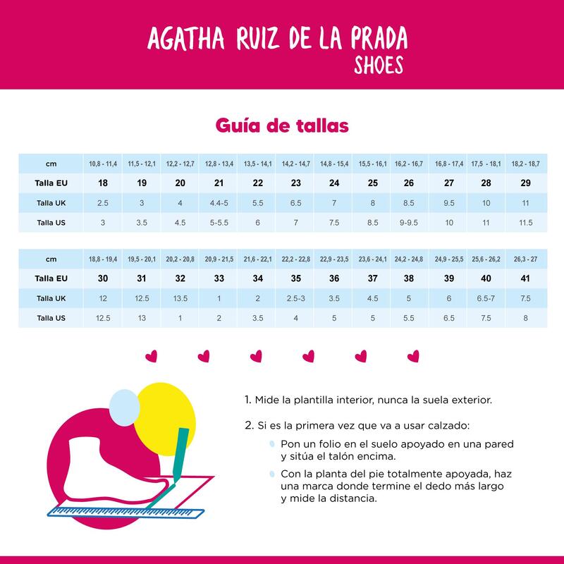 Zapatillas Deportivas para niña Agatha Ruiz De La Prada 232920A Multicolor | Decathlon Zapatillas Deportivas para niña Agatha Ruiz De La Prada 232920A Multicolor | Decathlon