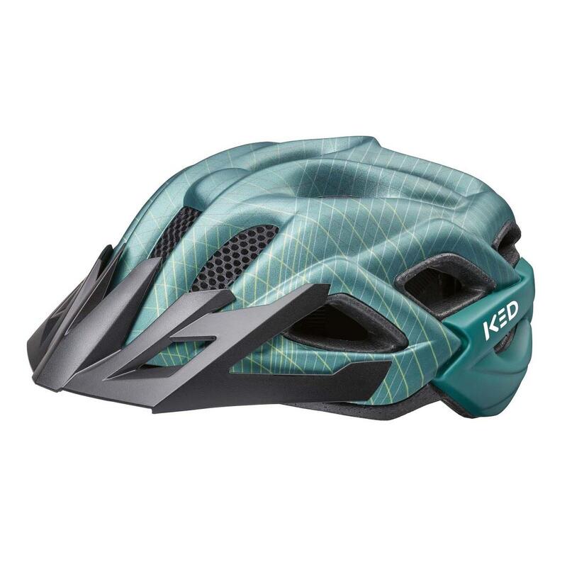 KED Casque de vélo pour enfants STATUS JR, vert