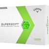 Boite de 12 Balles de Golf Callaway Supersoft Verte New