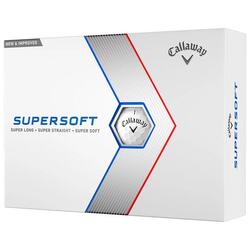 Boite de 12 Balles de Golf Callaway Supersoft Blanche