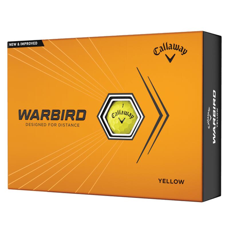 Amarelo Callaway Warbird Golf Balls