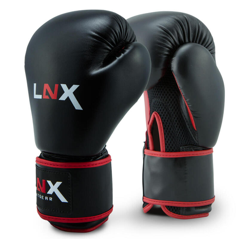 Boxhandschuhe "Pro Fight Evo" schwarz/rot (001)