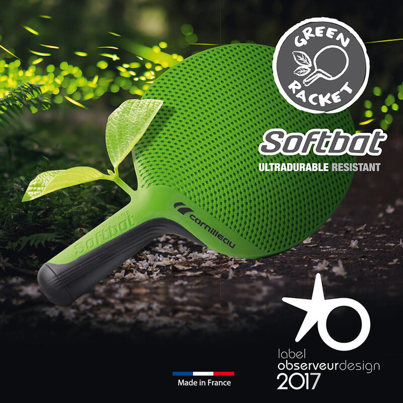 Raquettes tennis de table - Pack Quattro bleu adulte