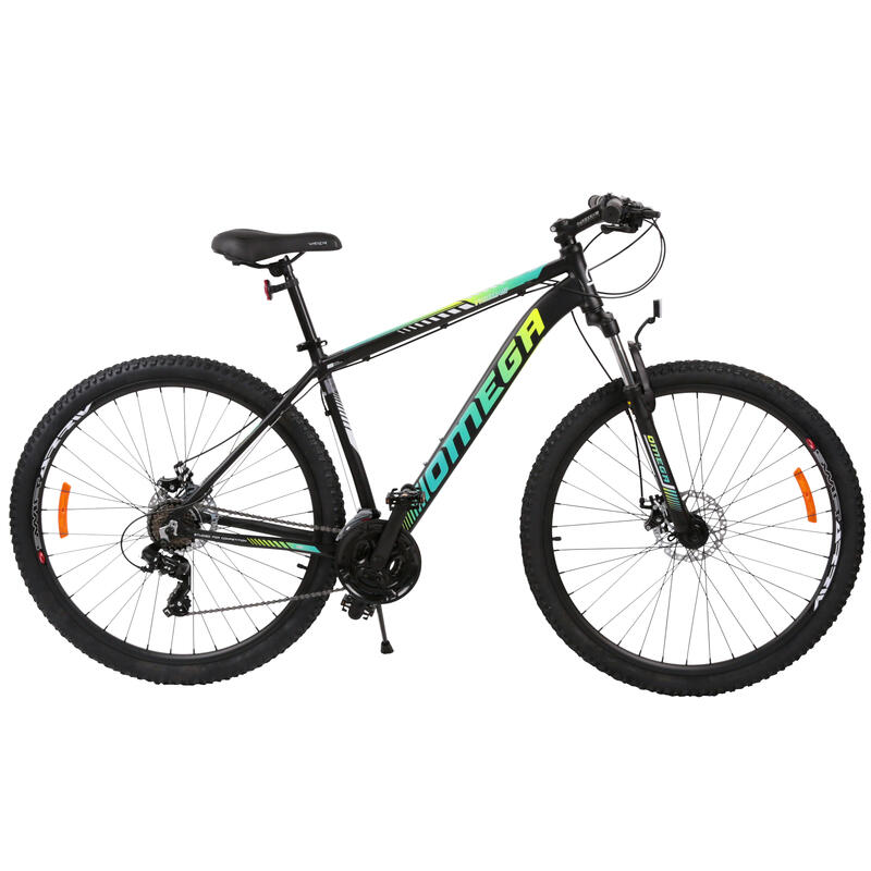 Bicicleta mountainbike Omega Thomas 29" , cadru 49 cm, 2023 albastru/galben/alb