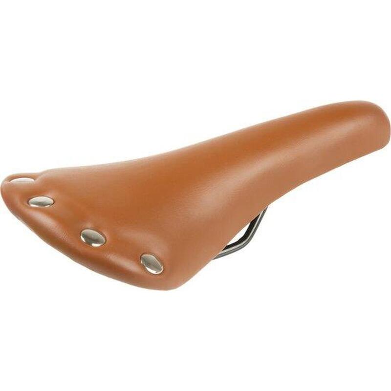 Selle de vélo rétro Fixie/Race Brun Hommes/Femmes