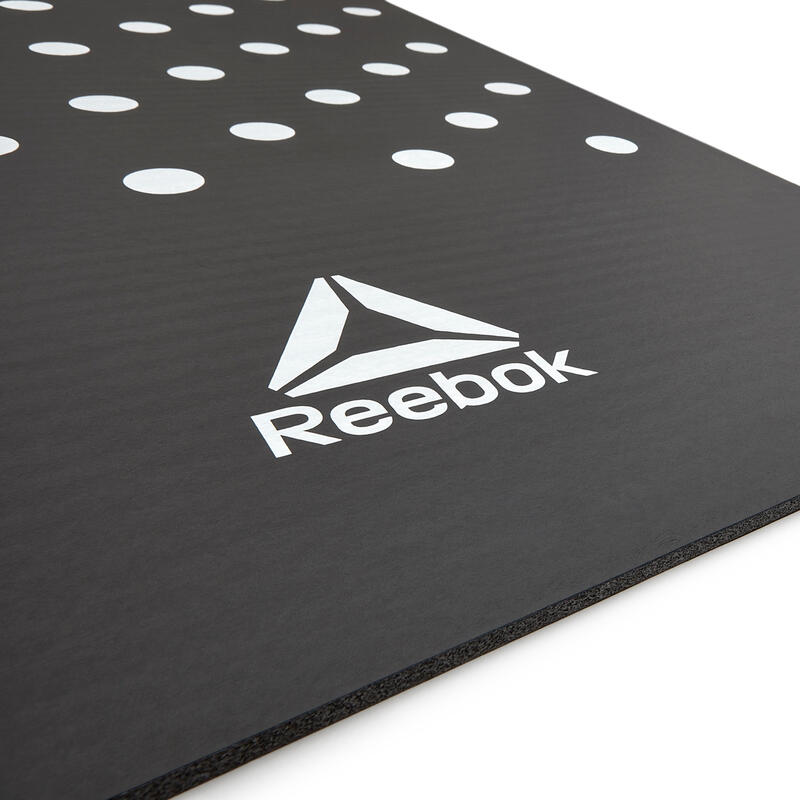 Esterilla de pilates entrenamiento Reebok Training Mat negra