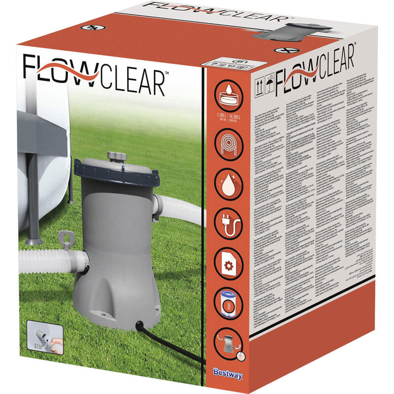 Bestway Flowclear medenceszűrő szivattyú 2006 ltr/óra