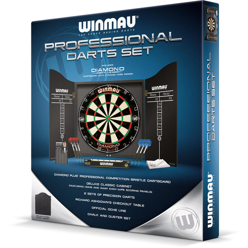 Winmau Dartset Preto Profissional