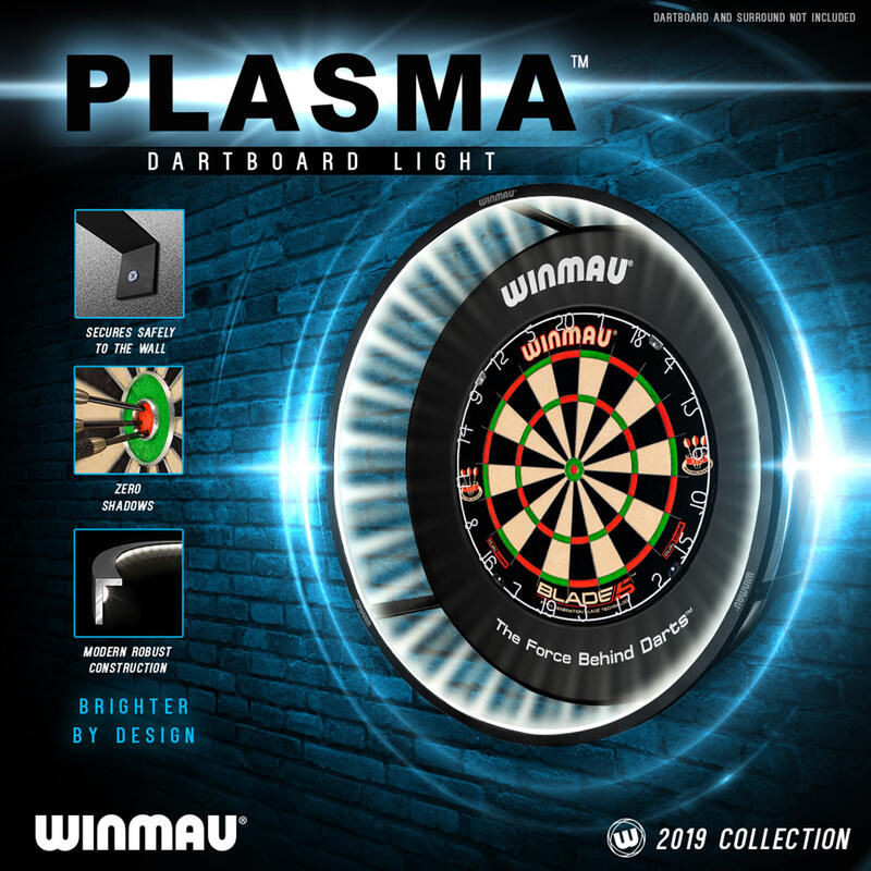 Világítás darts táblához, Plasma