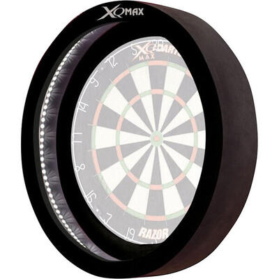 Xqmax dartbord catchring led-lighting rood