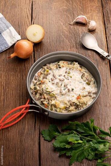 Pasto Liofilizzato Voyager Manzo Con Riso E Semi Di Zucca 185G