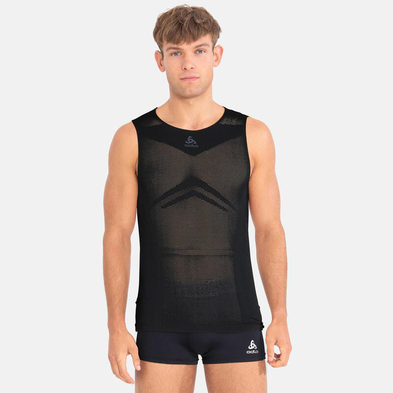 SUW TOP Rundhalsausschnitt Singlet PERFORMANCE BR