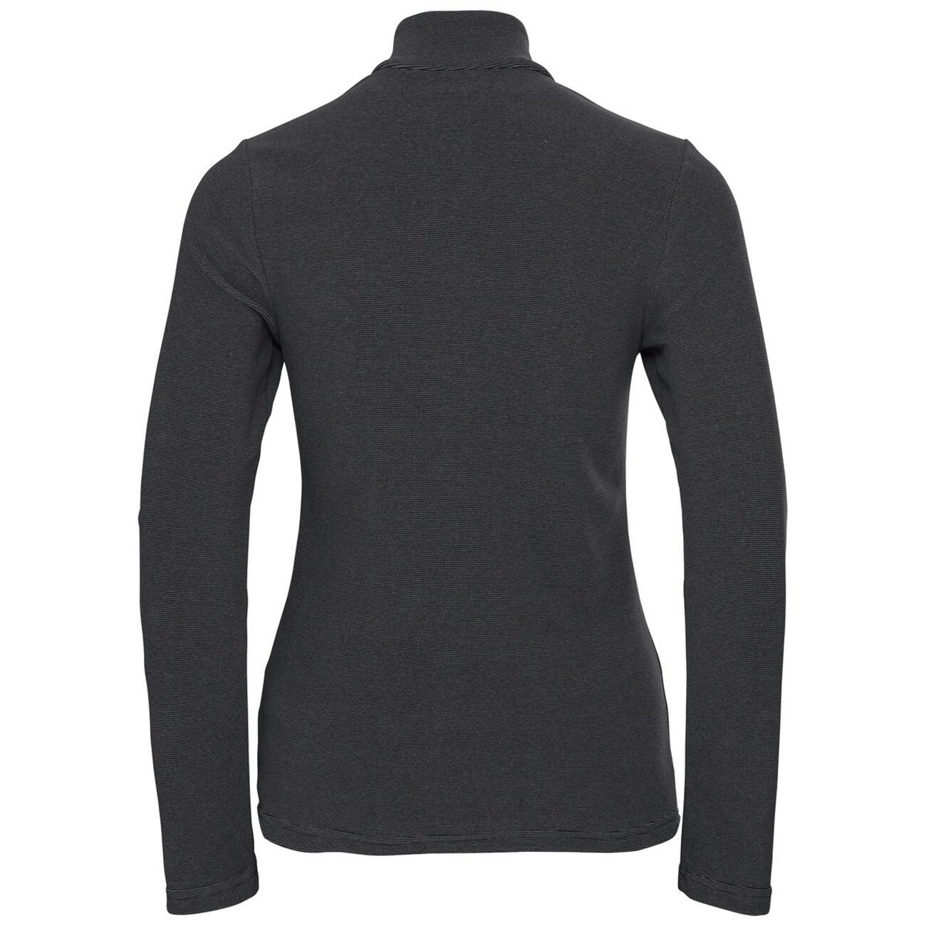 ODLO ODLO Middenlaag Loopshirt Halve Rits ROY Thermoshirt GRIJS M