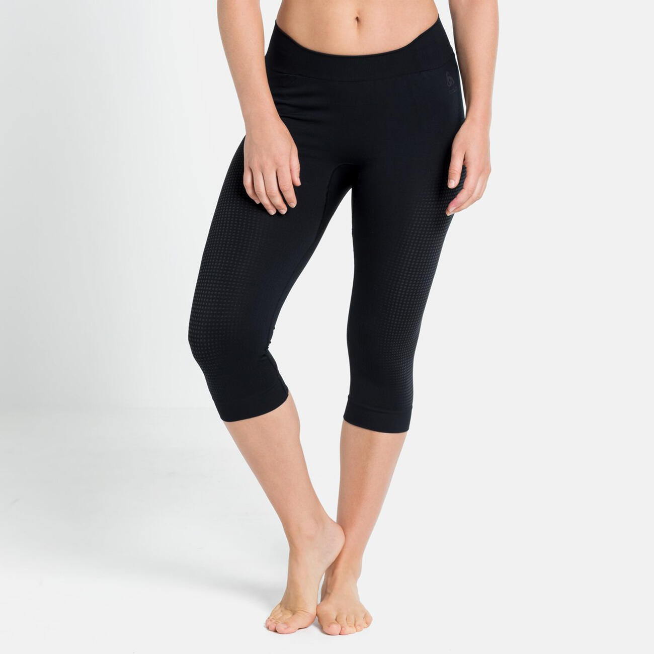 ODLO Driekwarts Broek Performance Warm ECO Sportshort ZWART - NIEUW ODLO 3/7