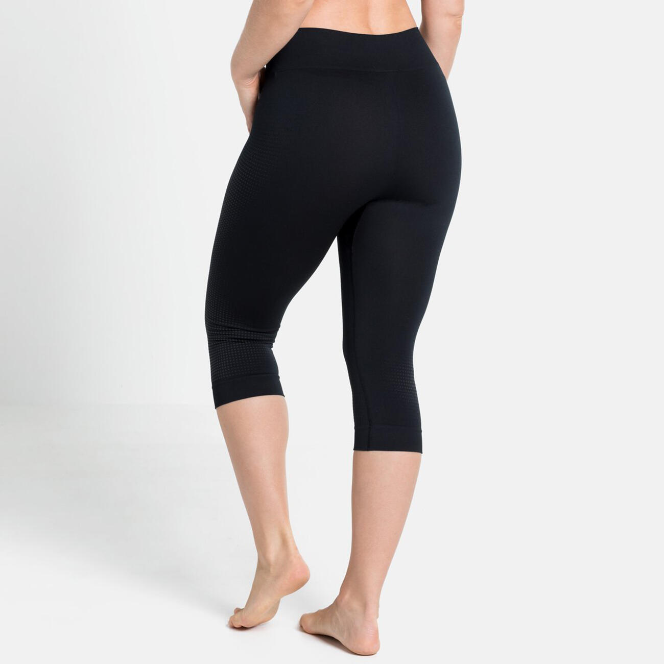 ODLO Driekwarts Broek Performance Warm ECO Sportshort ZWART - NIEUW ODLO 4/7