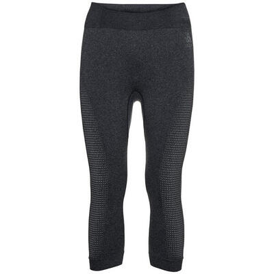 Odlo driekwarts broek performance warm eco sportshort zwart xl