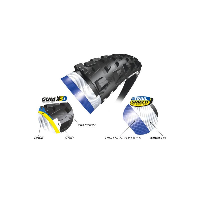 FORCE AM 29X2.25 COMPETITION LINE TS TLR 2/5