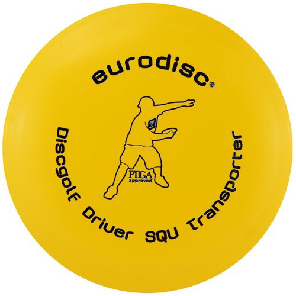 Disc golf disc Eurodisc Disc golf driver standard Giallo EDDGSQYLTP Giallo 23 cm 2/2