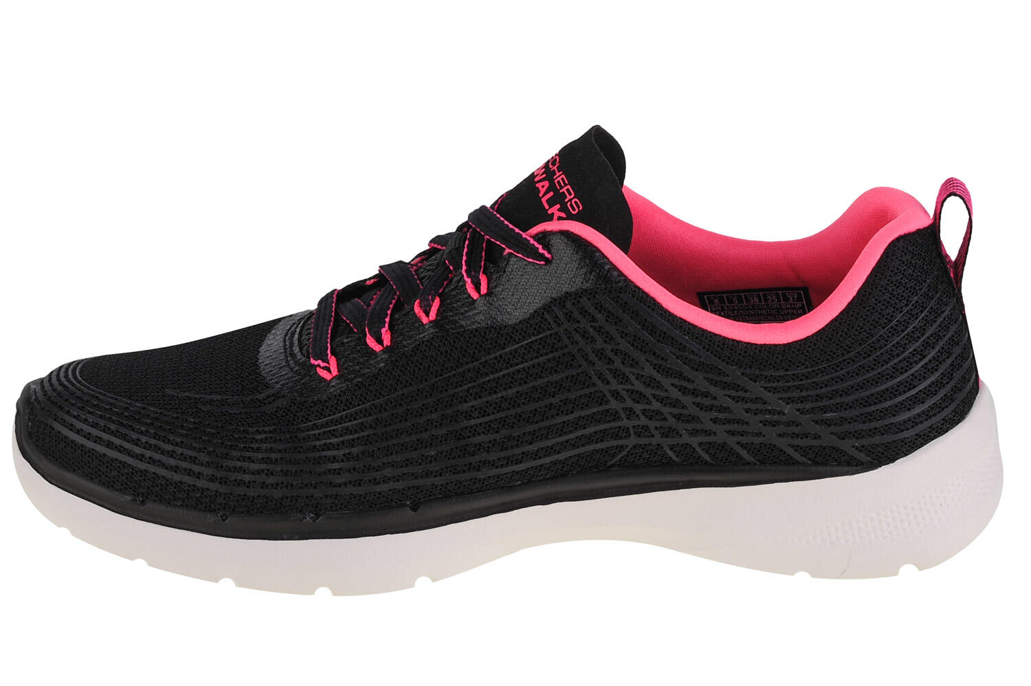 Buty do chodzenia damskie, Skechers Go Walk 6 - Stunning Glow 2/4