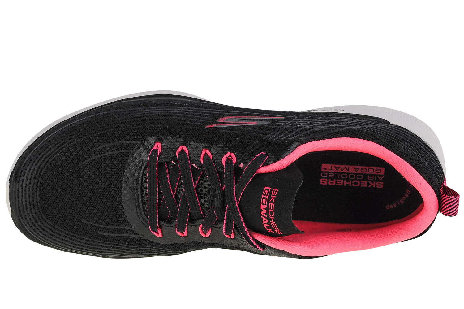 Buty do chodzenia damskie, Skechers Go Walk 6 - Stunning Glow 3/4