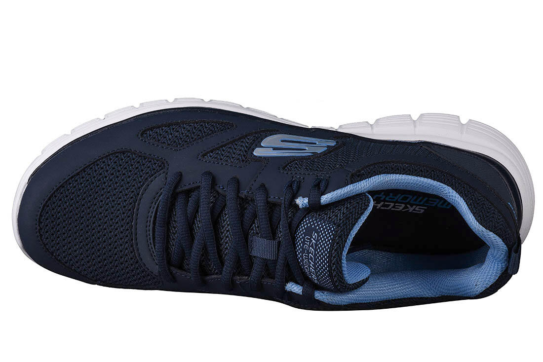 Zapatillas Skechers Burns- Agoura, Azul, Hombre 3/5