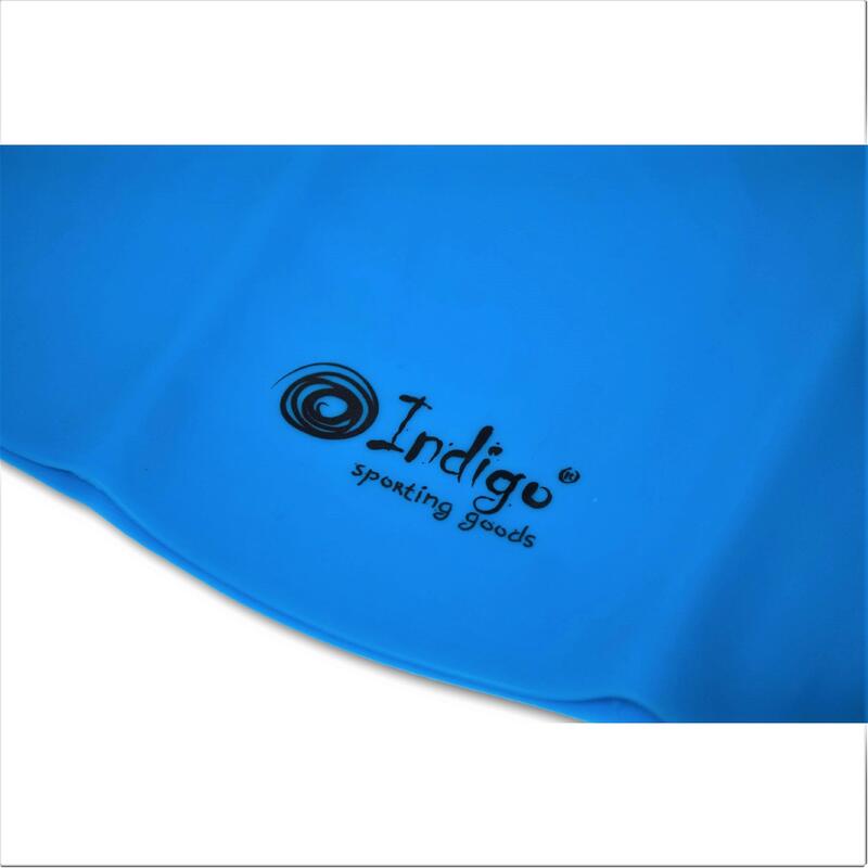 Bonnet de Natation en Silicone Étanche pour Cheveux Longs