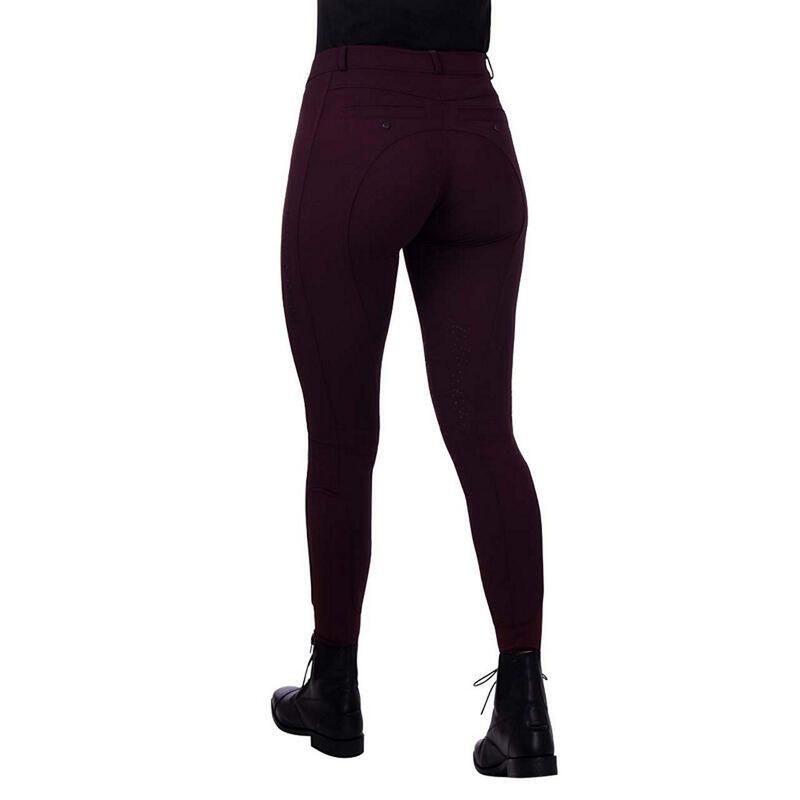 Pantalon équitation basanes grip femme QHP Mireille