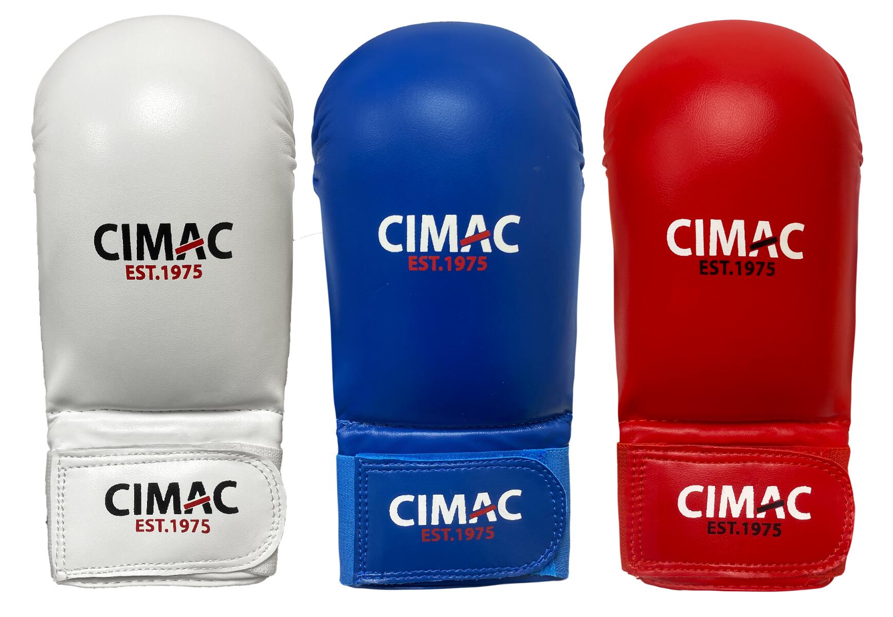 CIMAC COMPETITION KARATE MITTS WITH THUMB 1/4