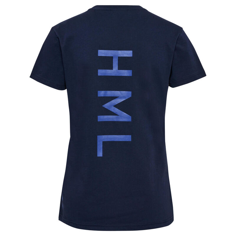 T-Shirt Hmlcourt Padel Dames Licht Ontwerp Hummel