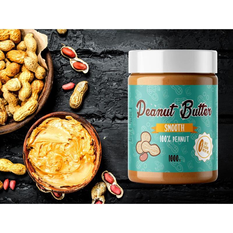 Krem Orzechowy MP Sport Peanut Butter Cream 1000g Gładkie