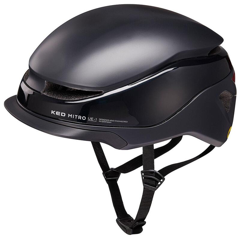 KED Casco da bicicletta MITRO, nero