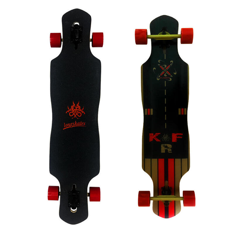 Longboard Planex Krf Tabla Madera De Arce Ruso Medidas 41″*9.50″