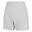 Short CLUB LEISURE Femme (Gris chiné / Blanc)