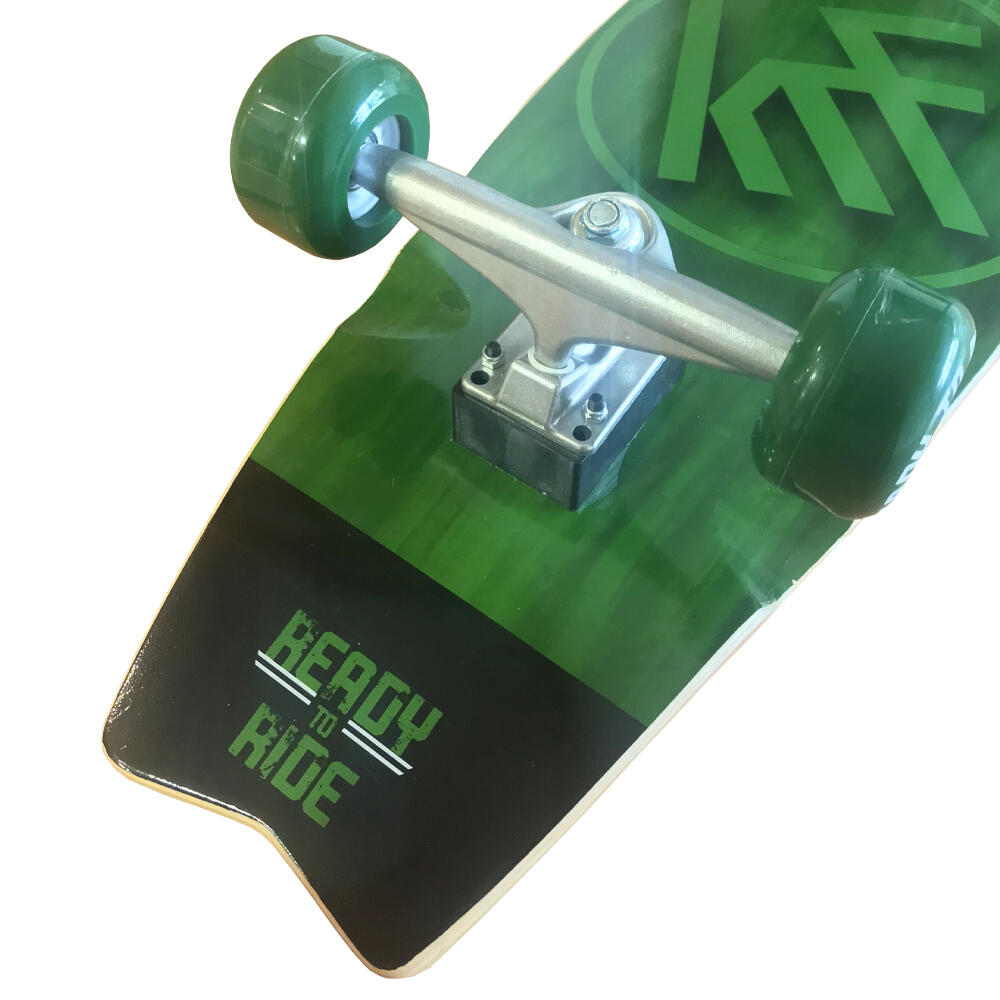 Monopatin Surf Skate Ready To Ride Krf Madera De Arce Canadiense 31’’*10.25’ 5/5
