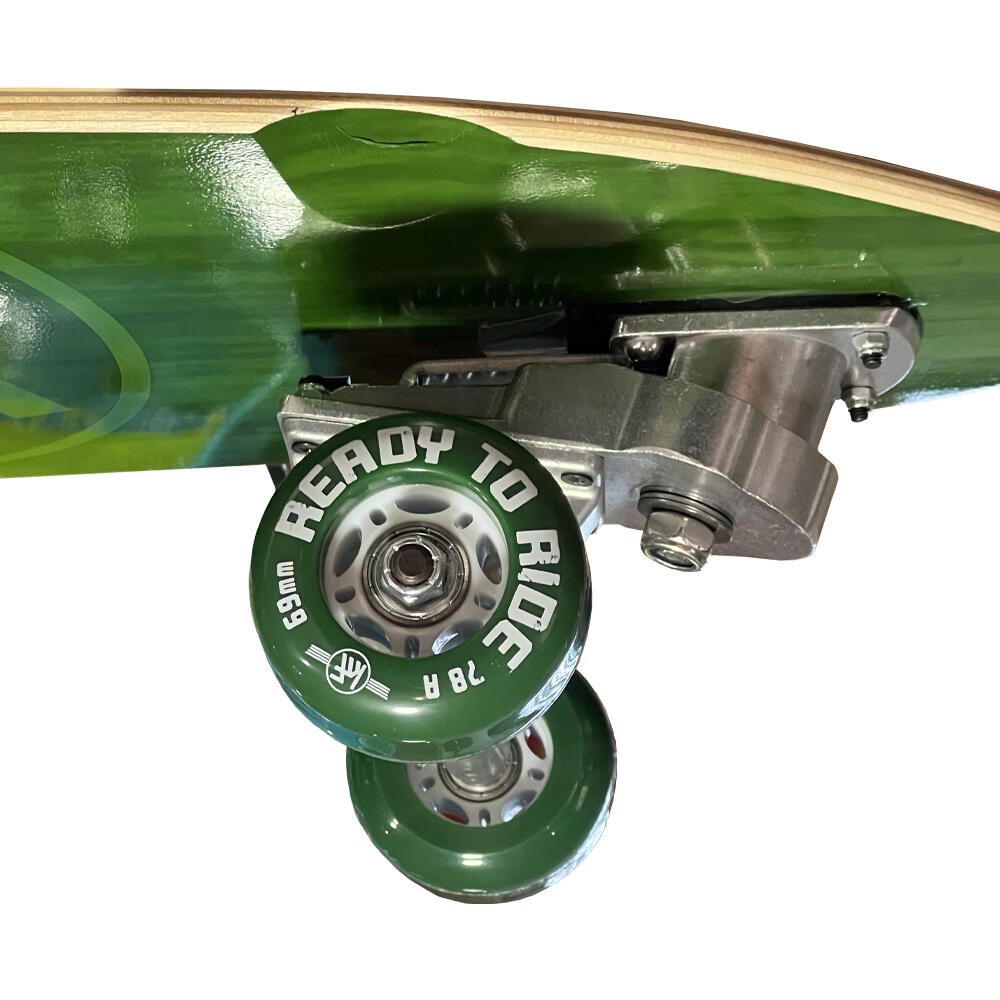 Monopatin Surf Skate Ready To Ride Krf Madera De Arce Canadiense 31’’*10.25’ 4/5