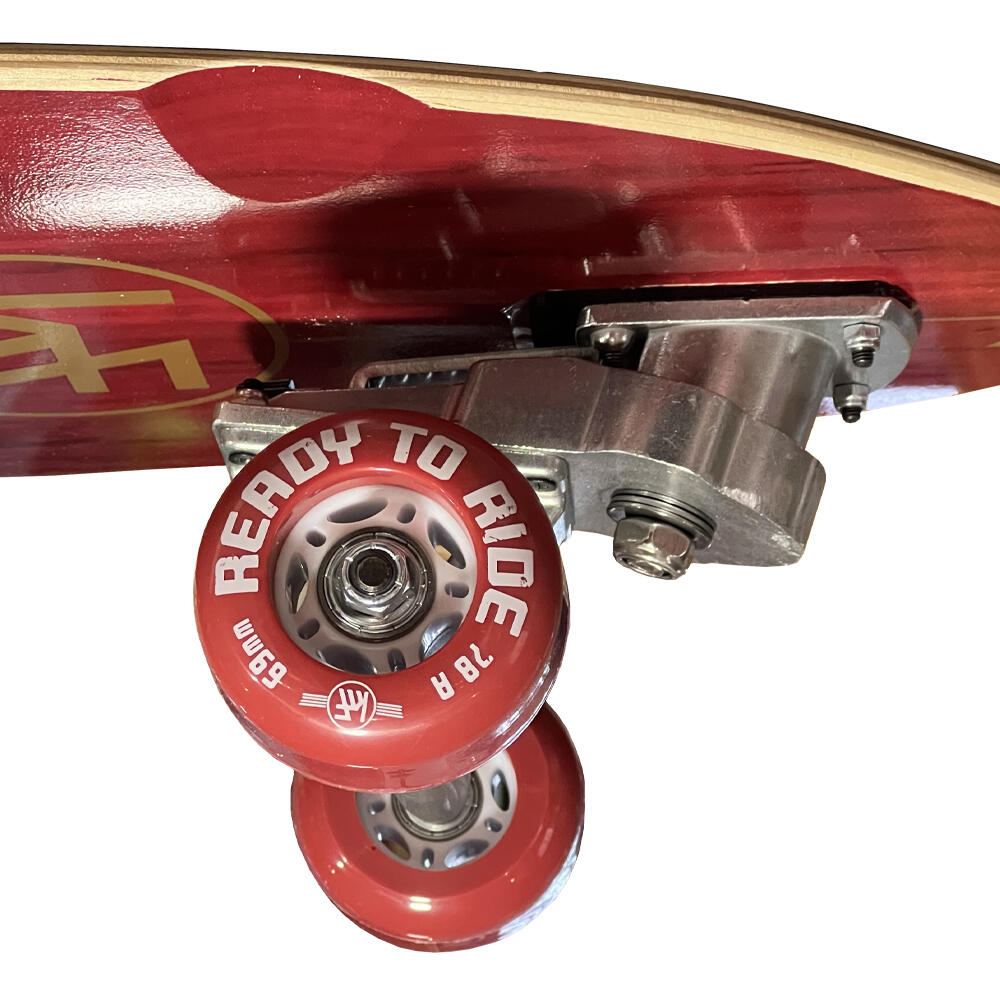 Monopatin Surf Skate Ready To Ride Krf Madera De Arce Canadiense 31’’*10.25’ 4/5