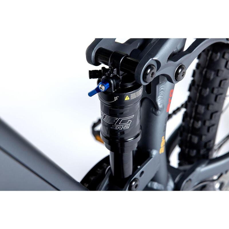 Bicicletă electrică cu suspensie integrală E-MTB 29'' PRO cu motor central.
