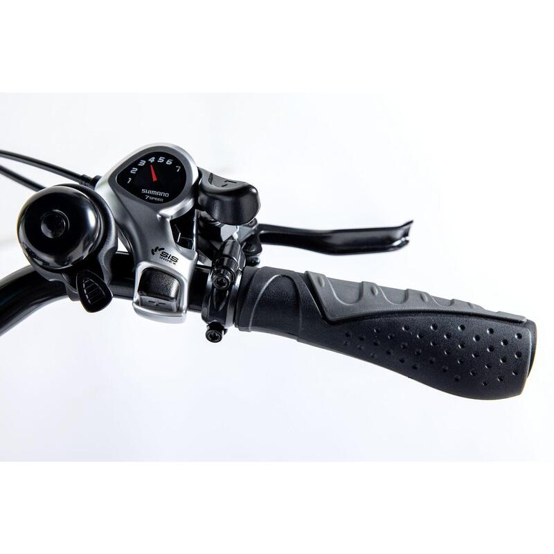 Rower elektryczny miejski o częściowo sztywnej ramie E28PRO 28" Silnik Centralny