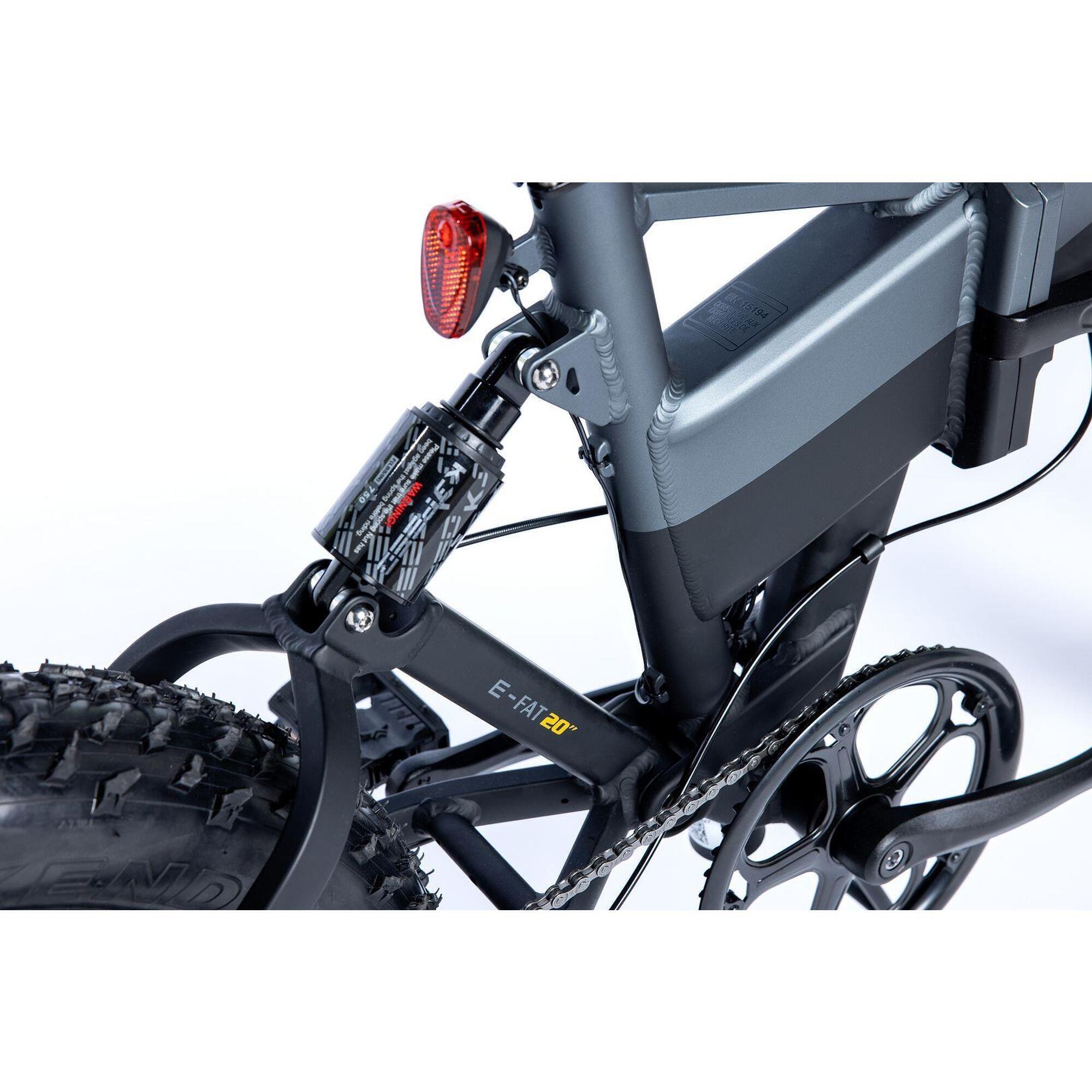VTT FATBIKE Electrique Pliant Tout Suspendo 20PRO - 20"- 3/7